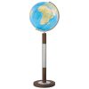 staande design wereldbol houten voet
