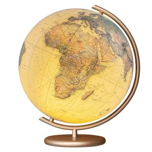 Alternative view of Columbus Royal Imperator 40 - Desktop kristalglas messing