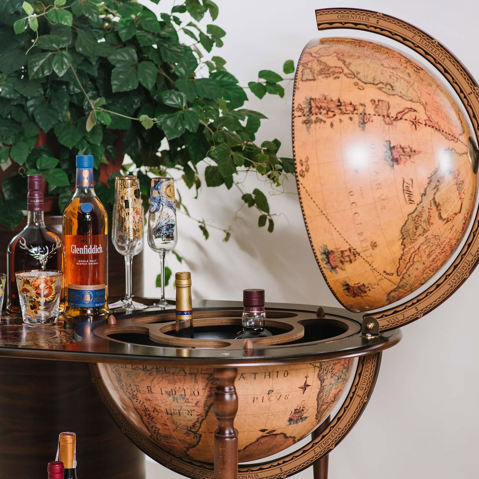 Zoffoli Globe bar - Artemide Classic Brown - Afbeelding 3