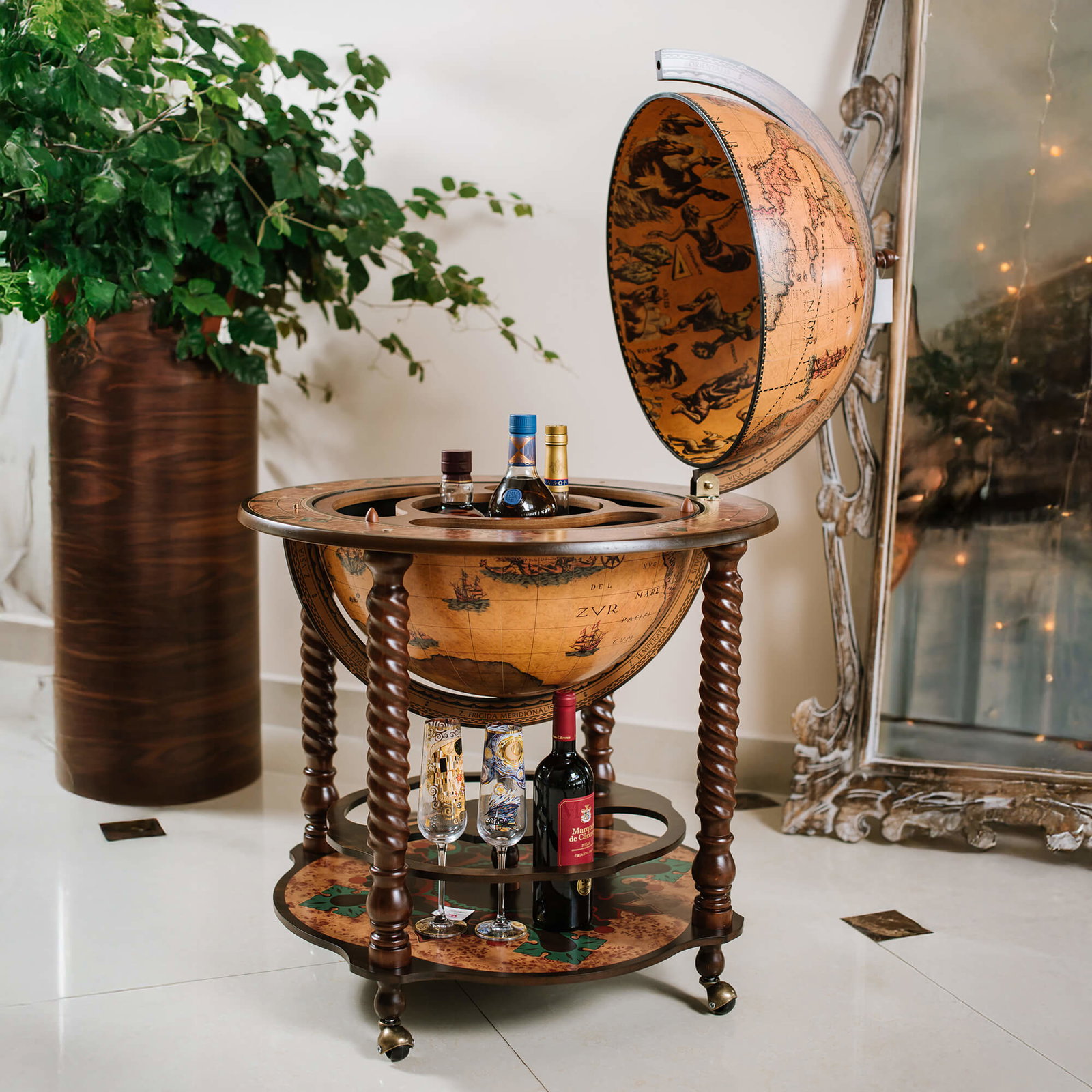 Zoffoli Globe bar - Bacco Classic Brown - Afbeelding 3
