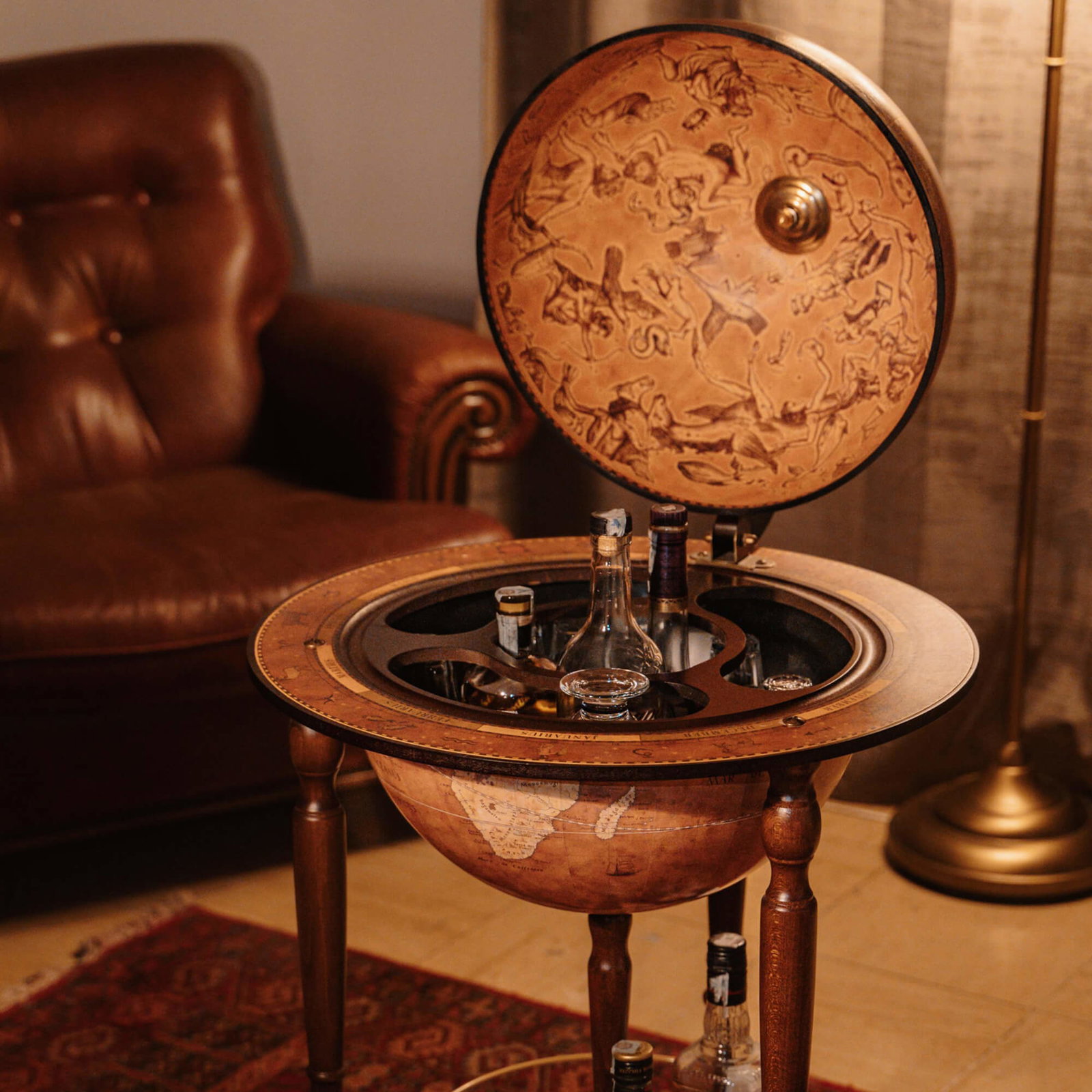 Zoffoli Globe bar - Da Vinci Rust - Afbeelding 4