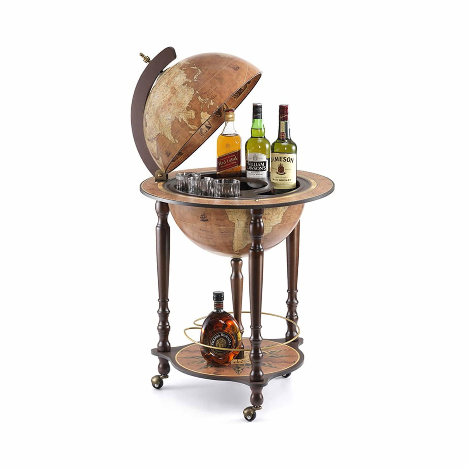Zoffoli Globe bar - Da Vinci Rust
