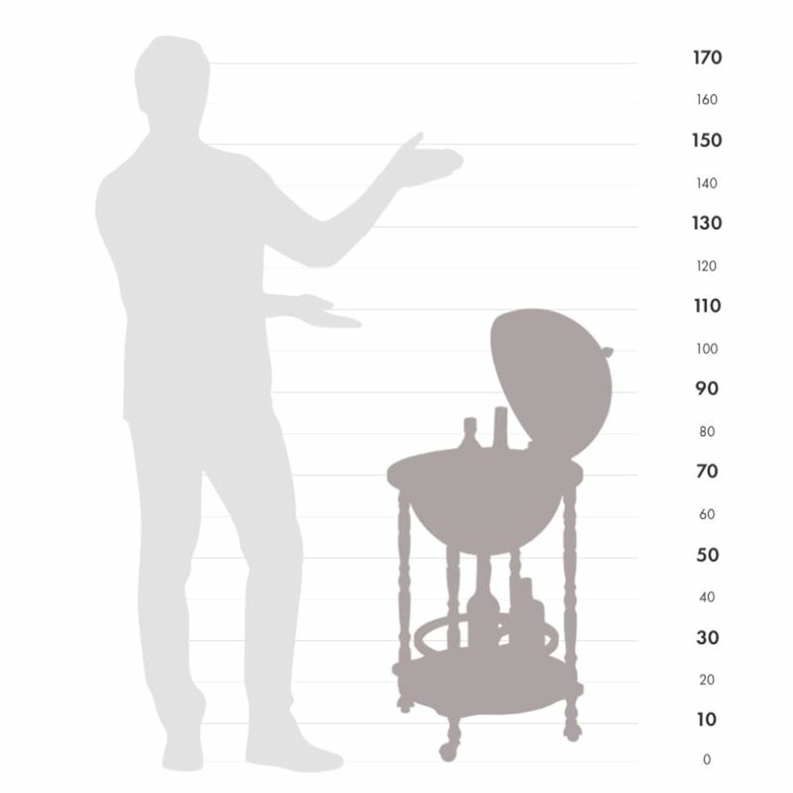 Zoffoli Globe bar - Petra - Afbeelding 7