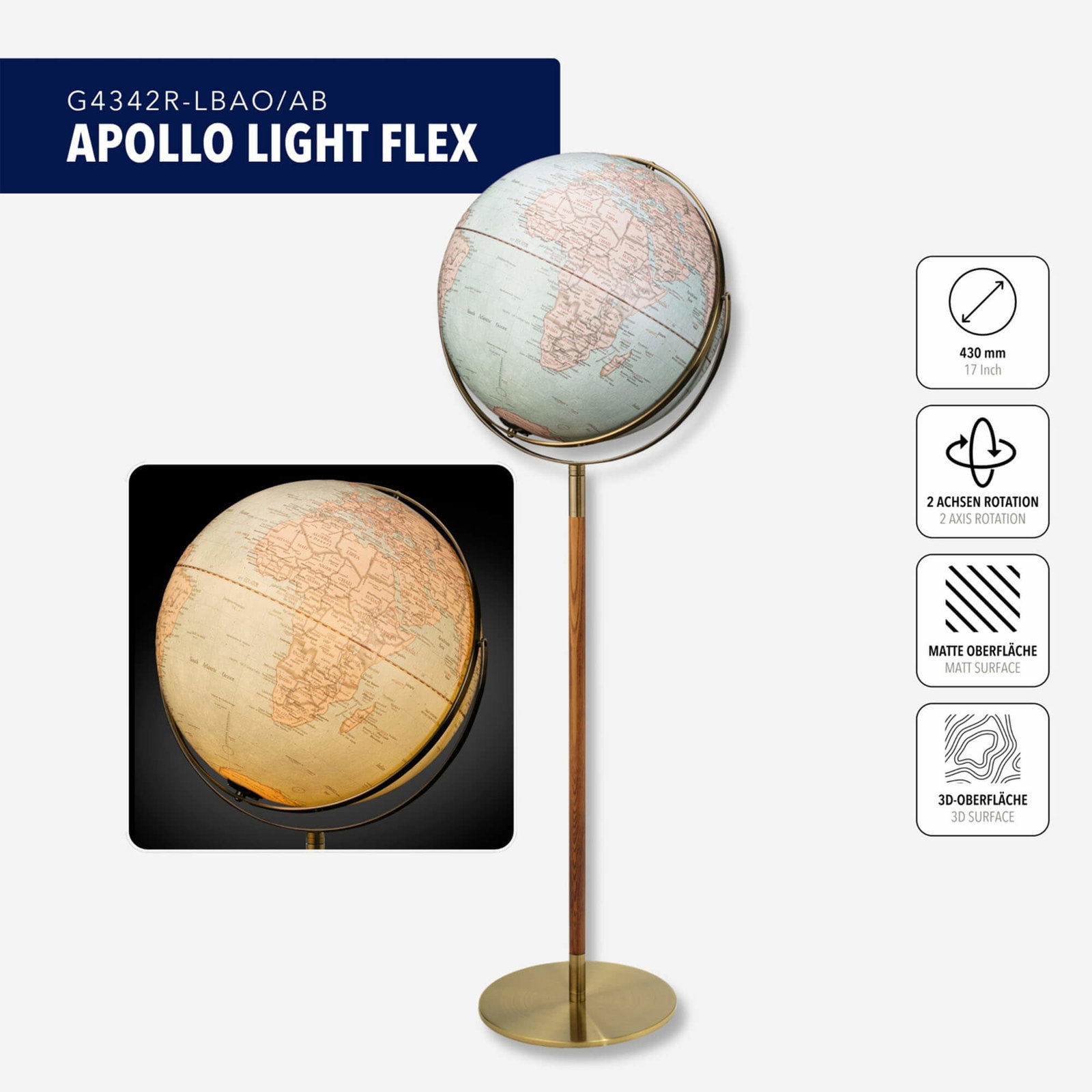 Troika Apollo Light Flex Lichtblauw / Beige - Afbeelding 7