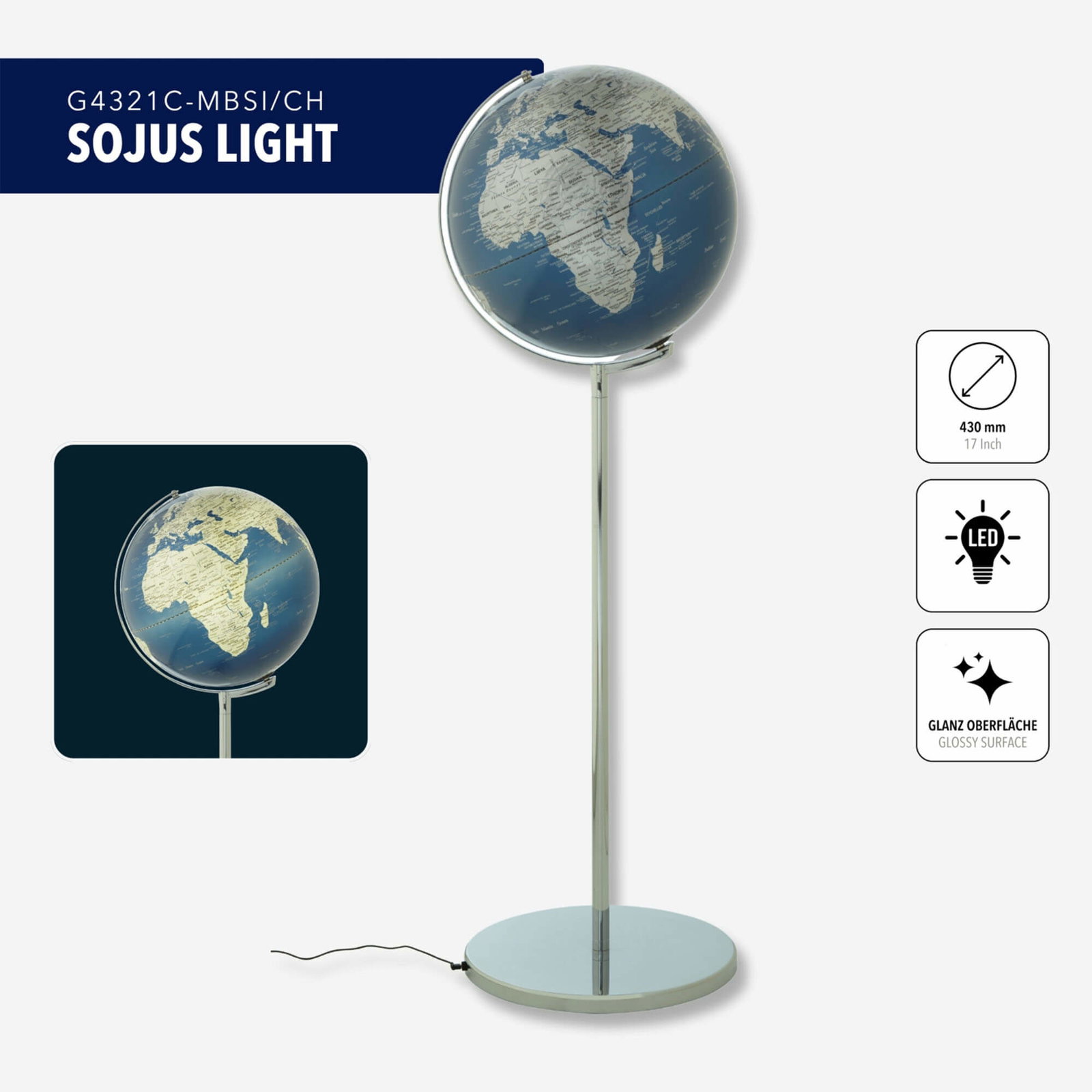 Troika Sojus Light Blauw / Zilver - Afbeelding 3