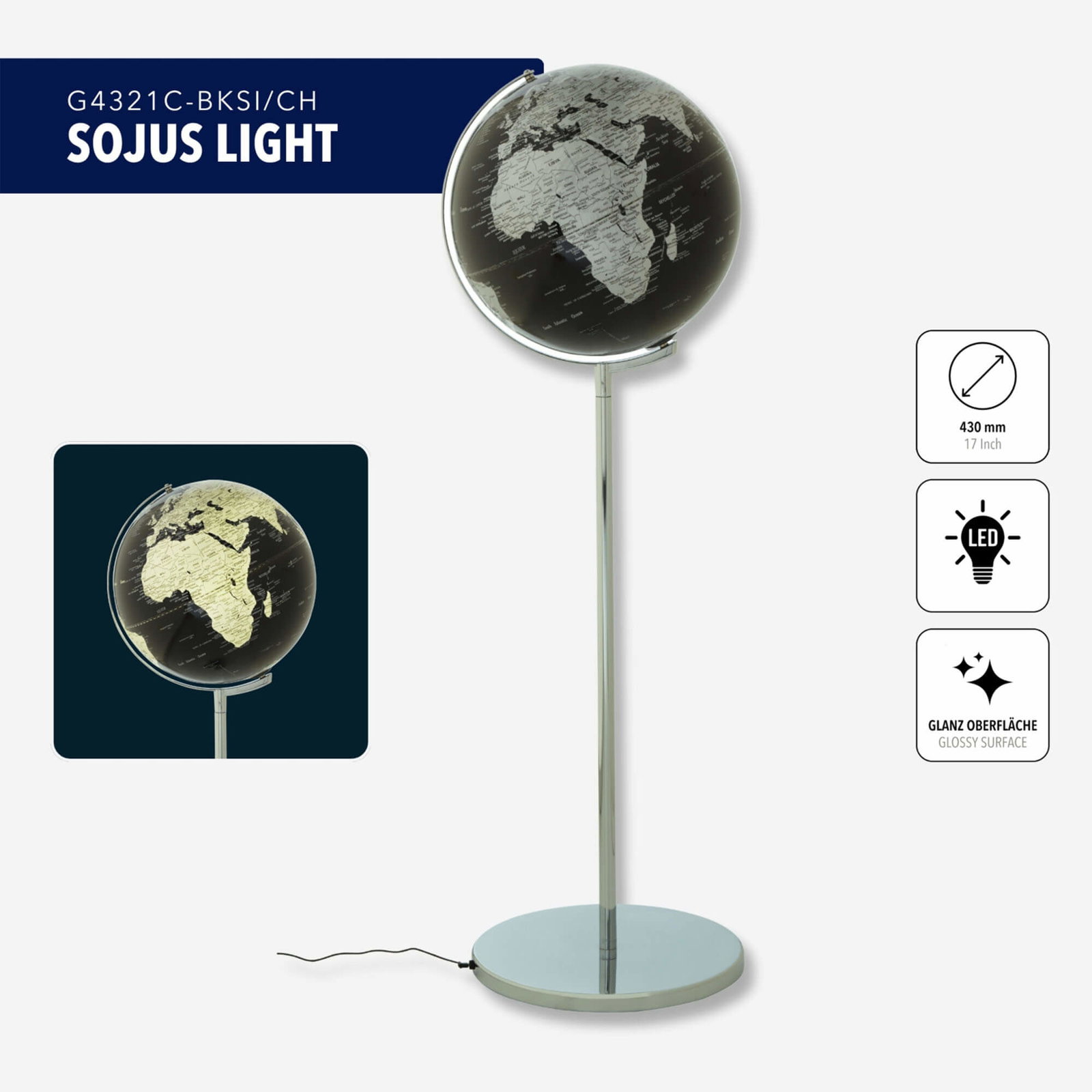 Troika Sojus Light Zwart / Zilver - Afbeelding 3