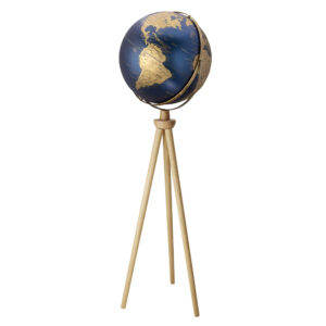 Troika Sputnik Donkerblauw / Goud