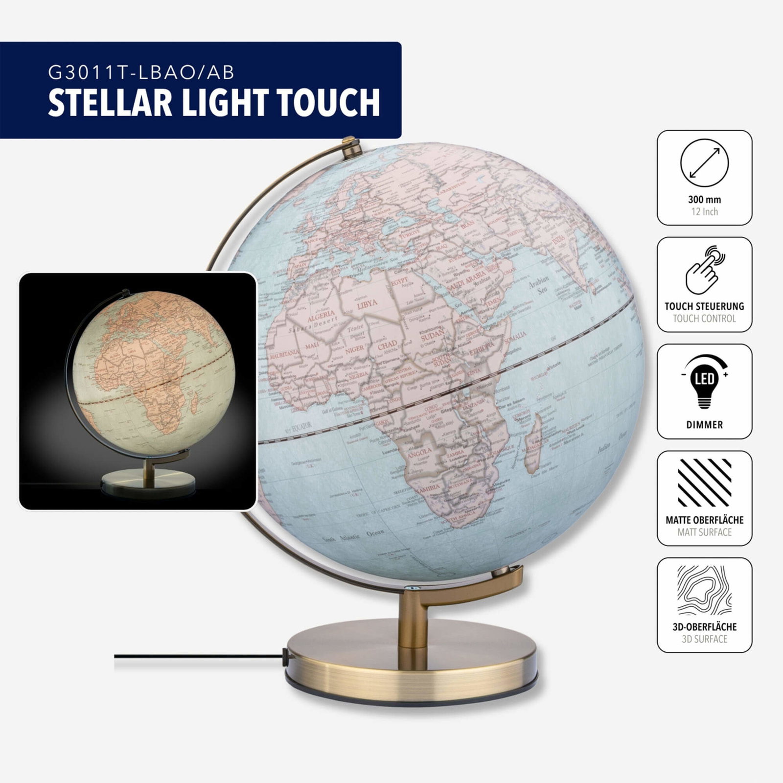 Troika Stellar Light Touch - Licht blauw / Beige - Afbeelding 2