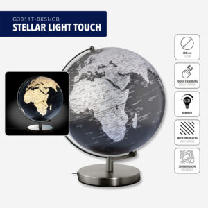 Alternative view of Troika Stellar Light Touch - Zwart / Zilver
